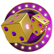 Vibrant neon glow Purple yellow neon
